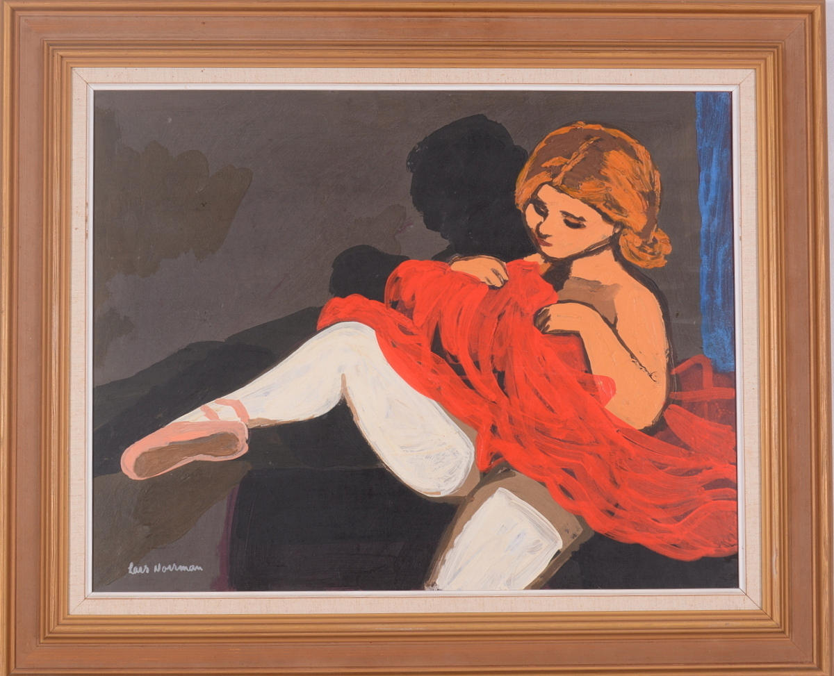 LARS NORRMAN. Olja på pannå.