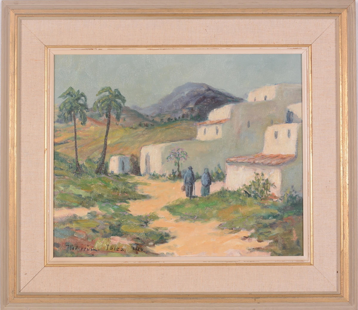 TORSTEN PEDERSÉN. Olja på duk.