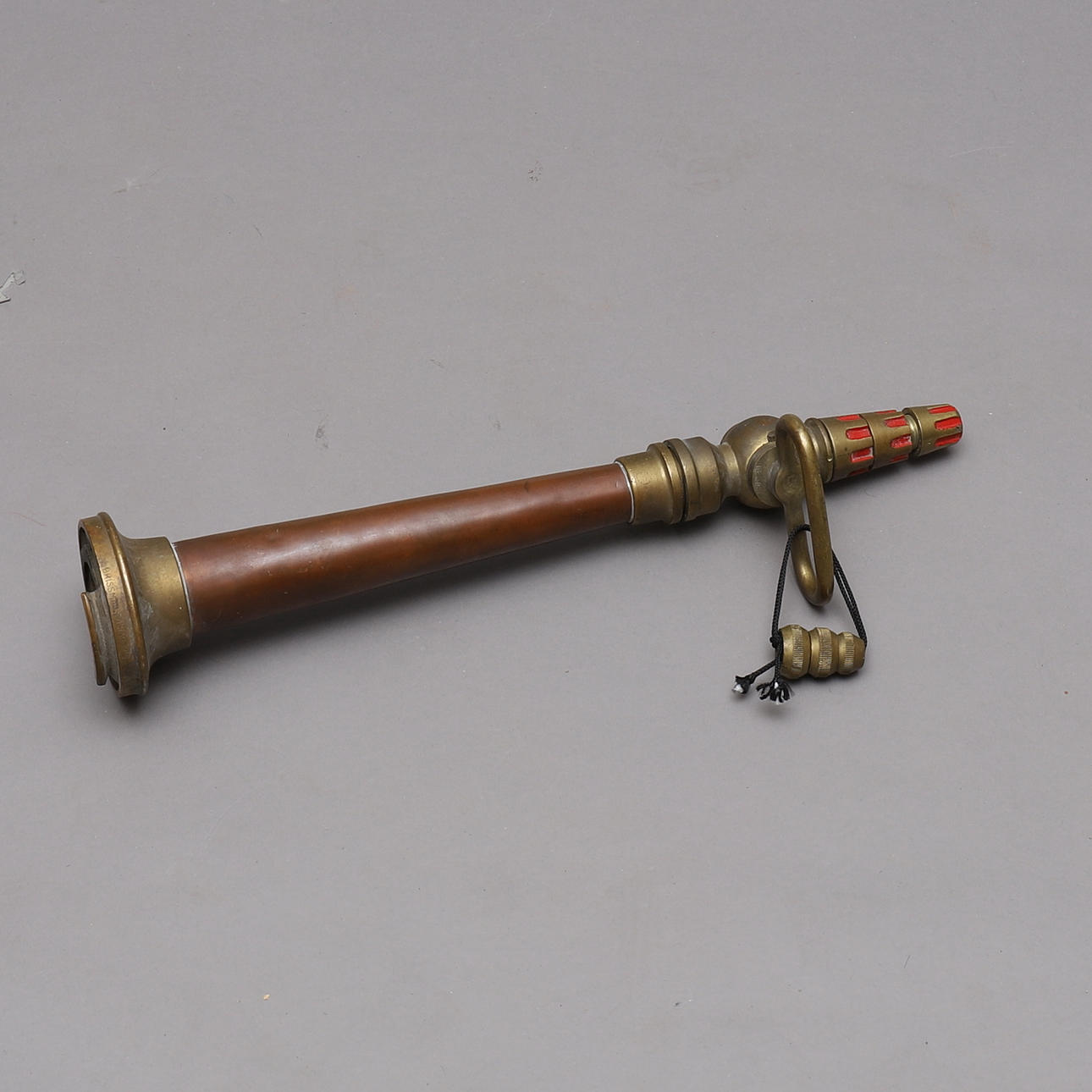 BRANDMUNSTYCKE, koppar/mässing.