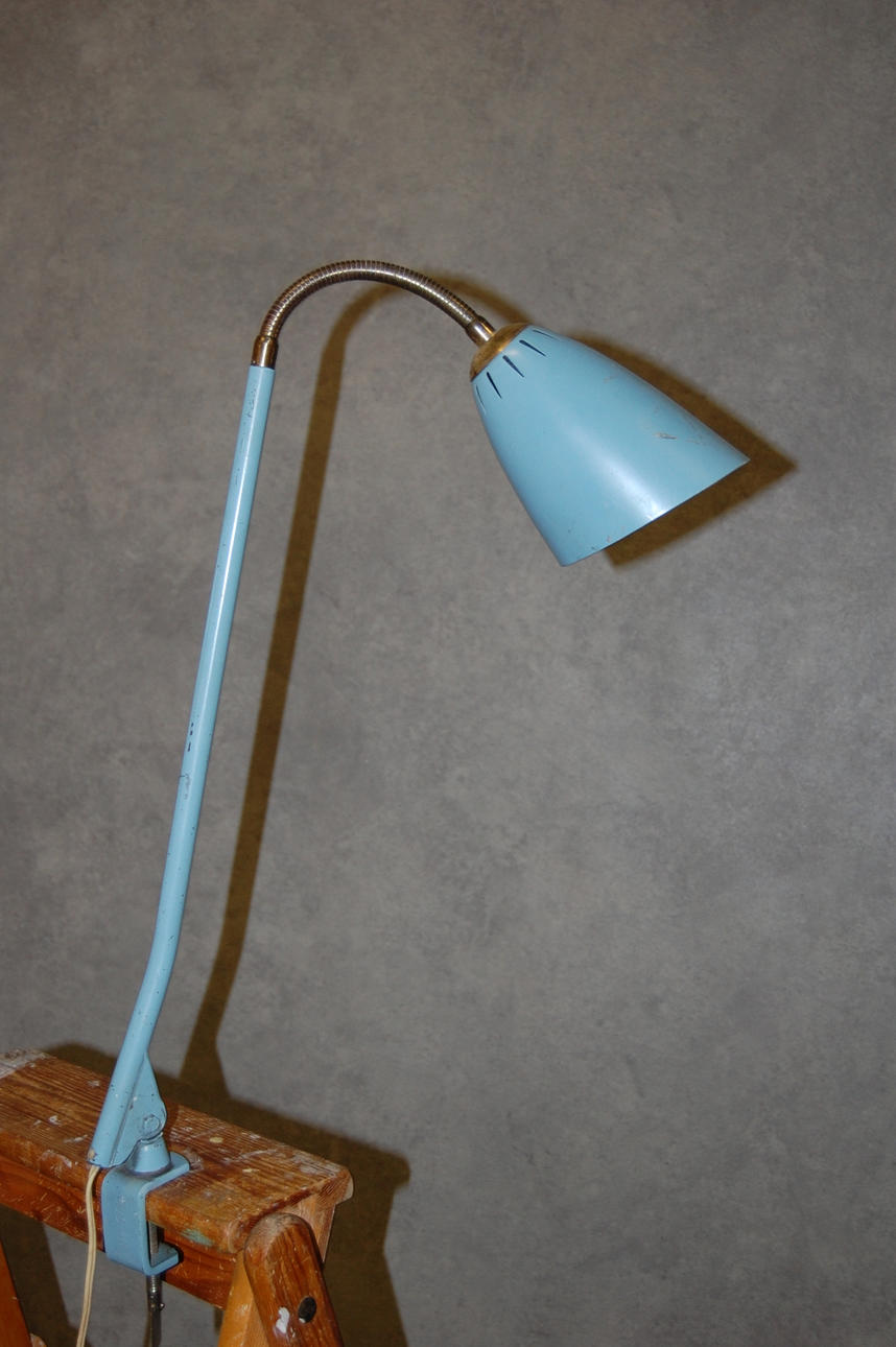 SKRIVBORDSLAMPA, BJS, typ 5, 1960-tal.