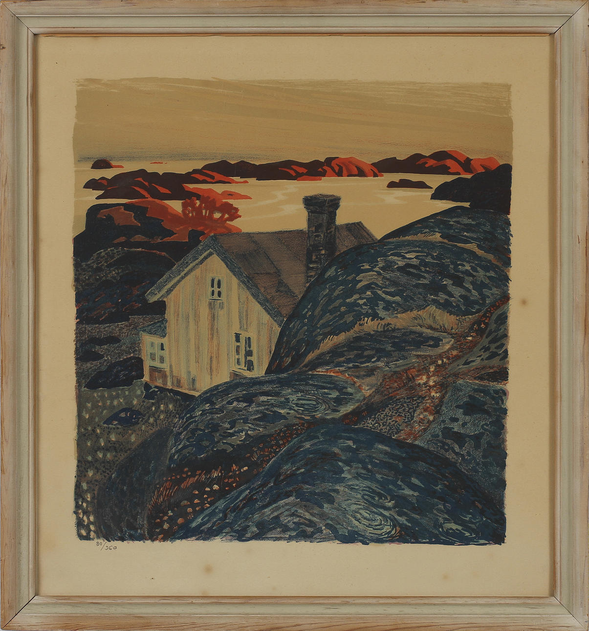 ROLAND SVENSSON, litografi, numr 30/360.