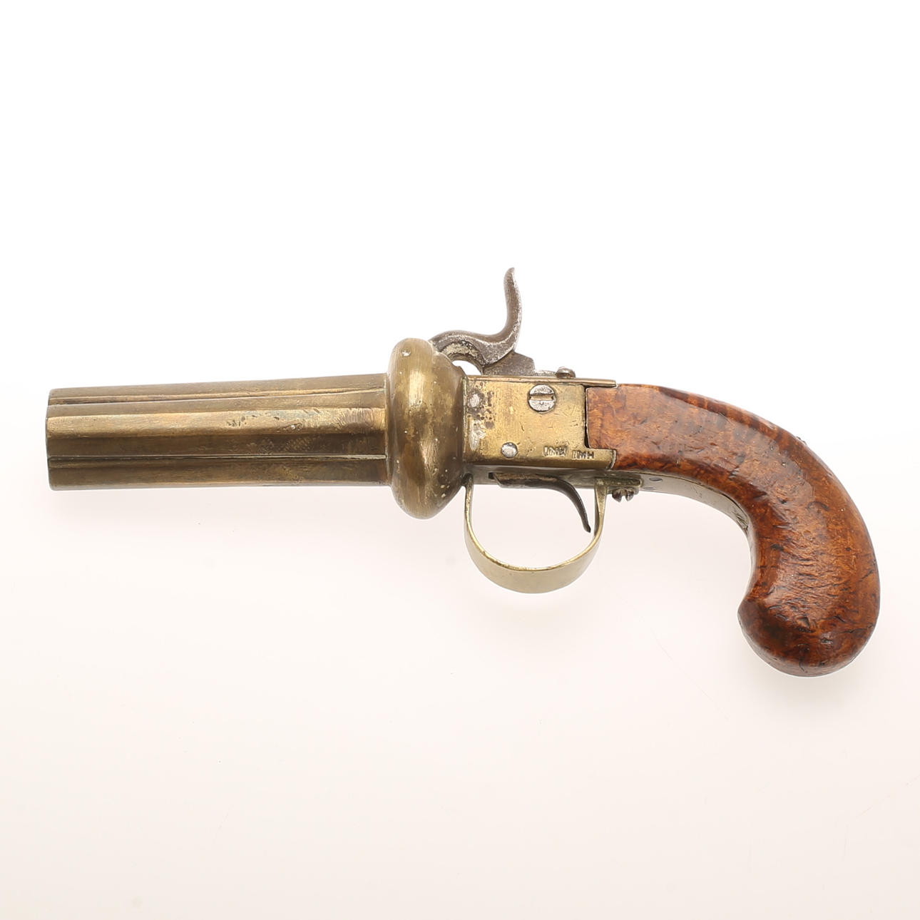 MESSINGPISTOLE, Johannes Holm.