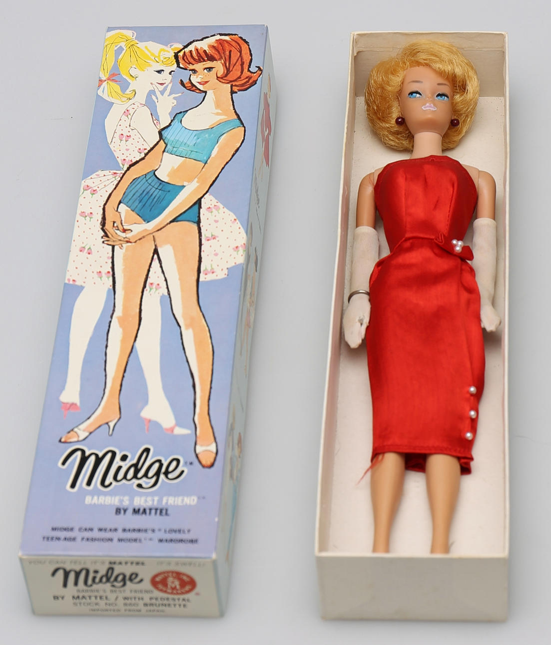 BARBIEDOCKA, Mattel,1960-tal.