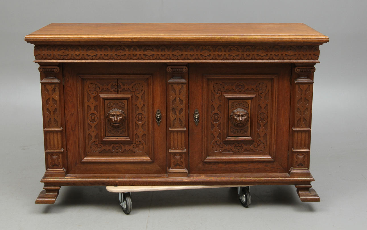 BUFFÈ, ek, Nyrenässans, 1880-tal.