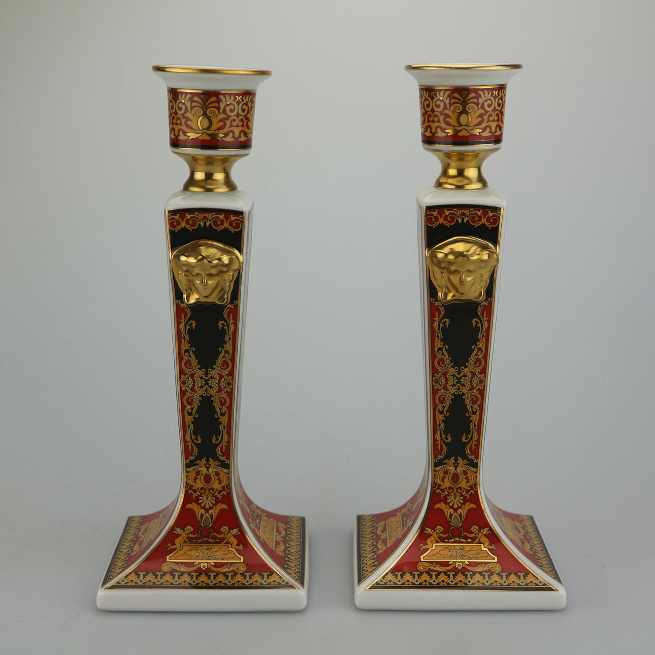 VERSACE MEDUSA IKARUS KERZENLEUCHTER.