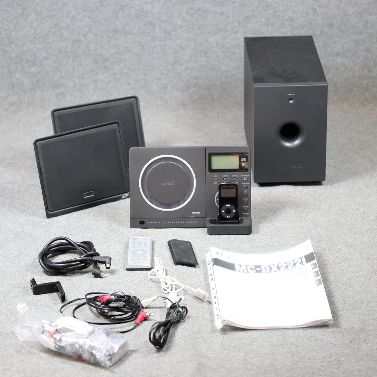 ESTÉREO COMPACTO, TEAC MC-DX222i CD/MP3 Micro Hifi.