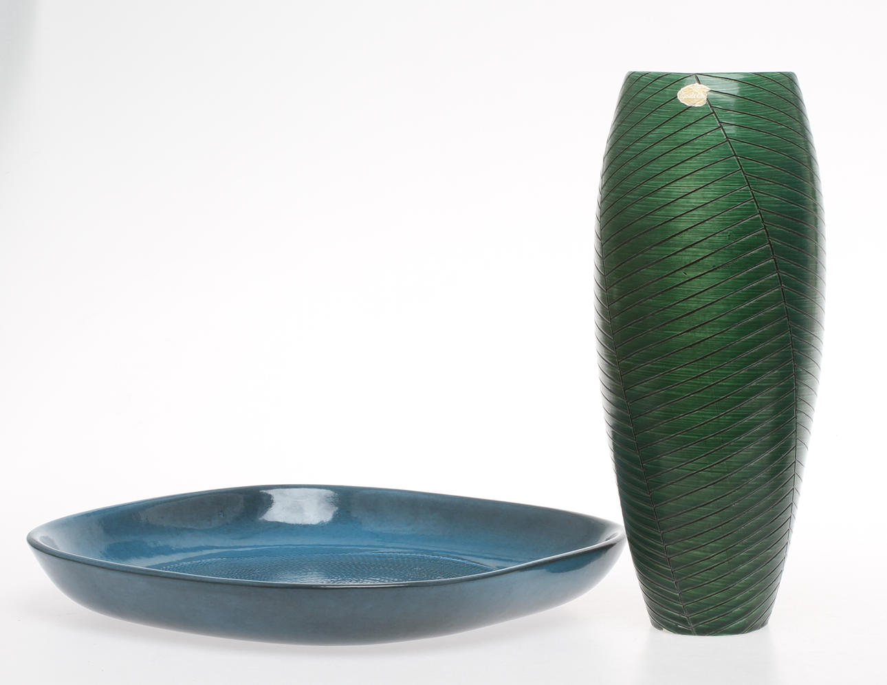 VAS samt FAT, keramik, Ingrid Atterberg Upsala-Ekeby.