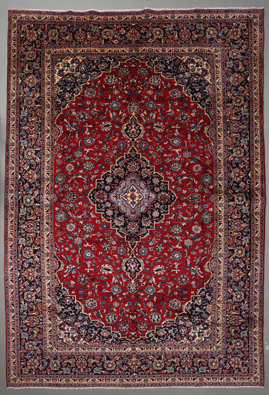 CARPET, Persian, Keshan, 443 x 295 cm.