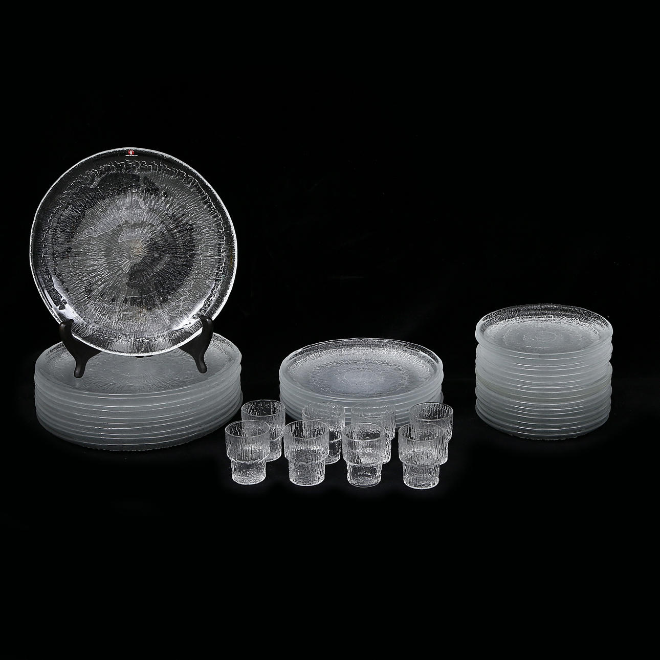 SERVIS, 44 delar, glas, Iittala.