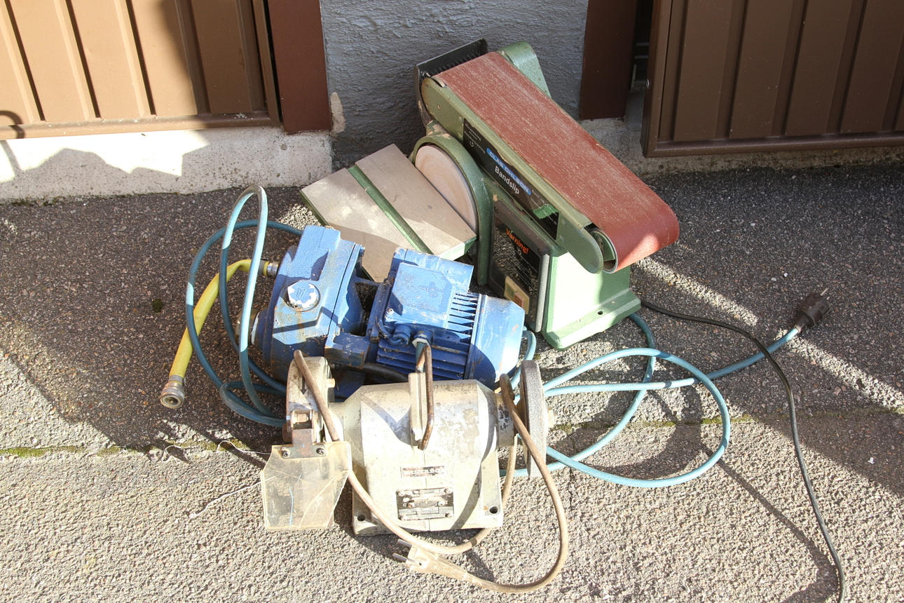 Bandslip samt Bänkslip. 1900-tal.