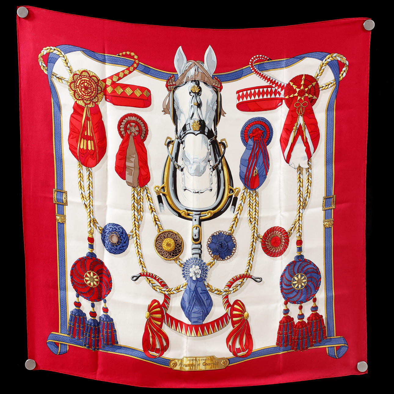 SCARF, "Frontaux et Cocardes", Hermès.