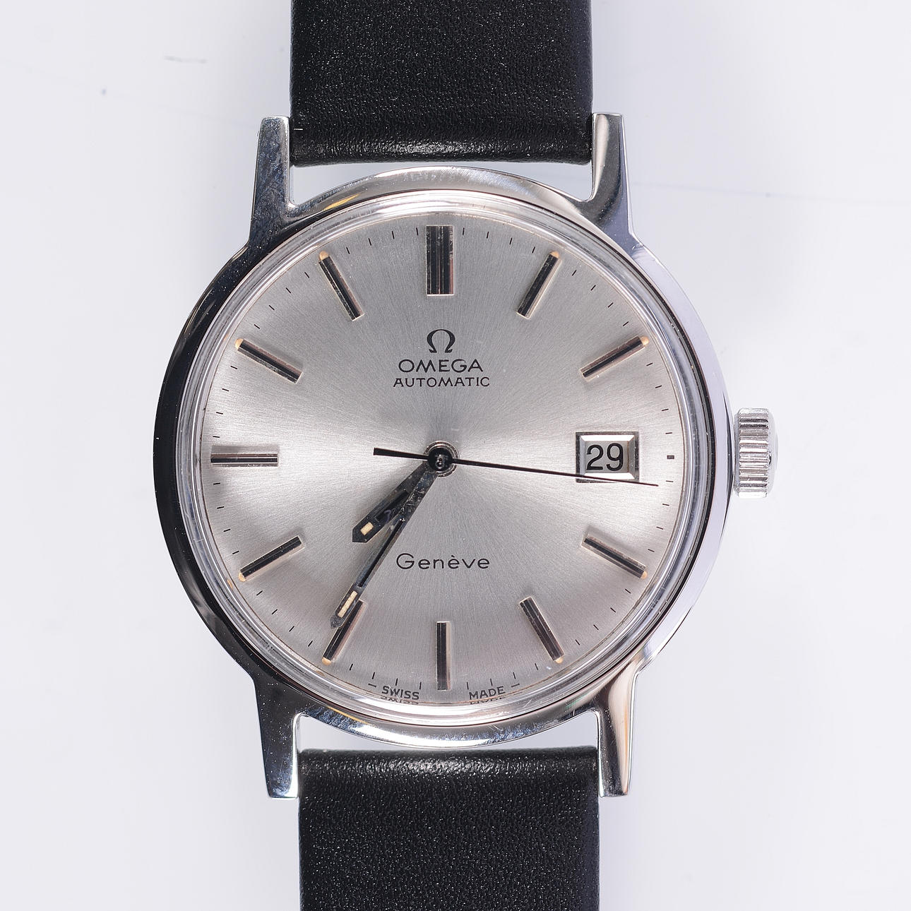 HERRENARMBANDUHR, Omega Geneve Automatic.