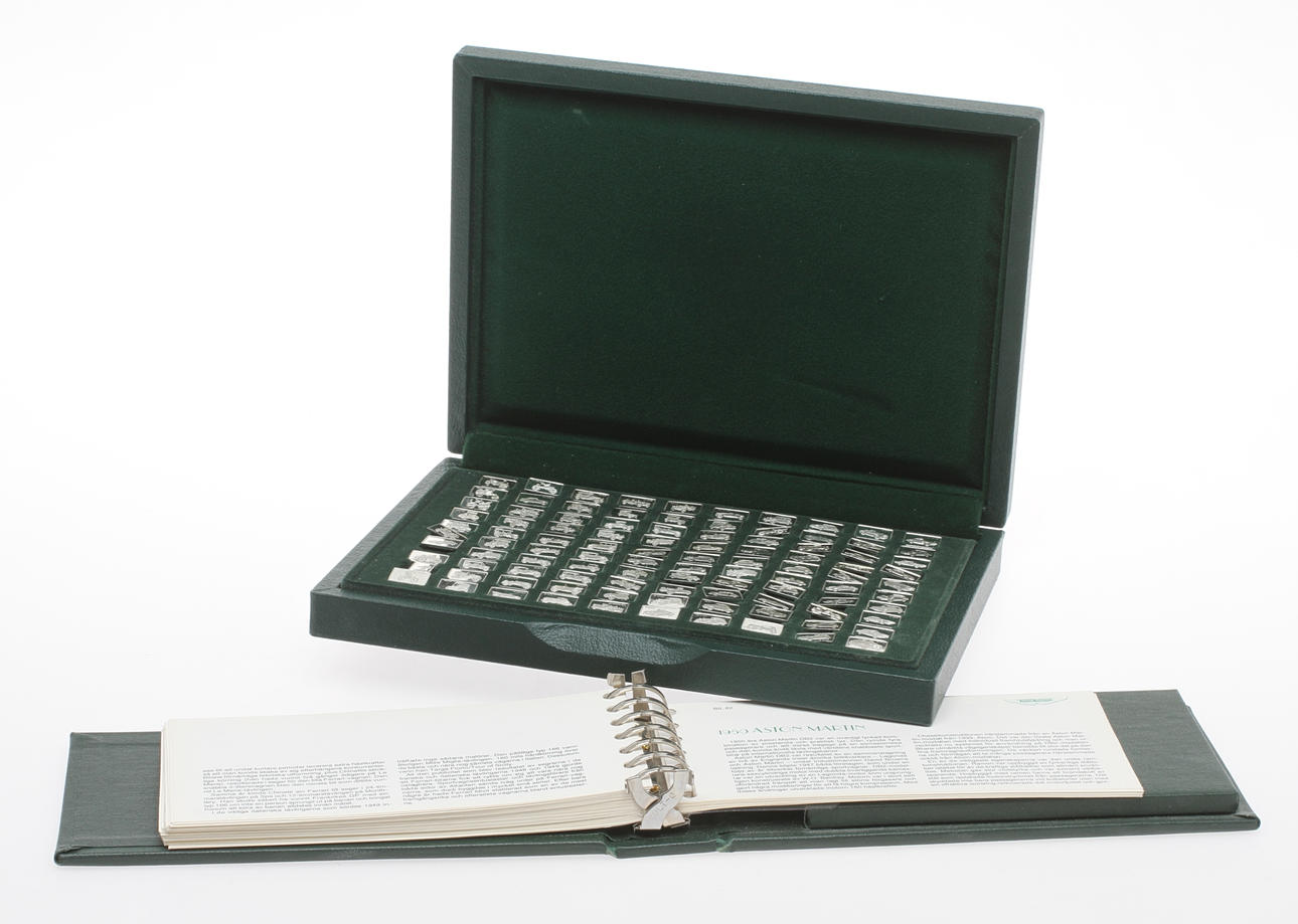 MODELLBILAR MINIATYRER, 100 st. Sterling silver. Franklin Mint, total vikt ca 160 g.