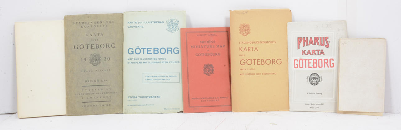 Kartor Göteborg 7 st.