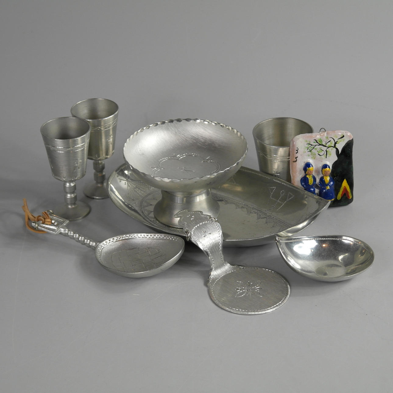 SAMESLÖJD, Tenn, Jokkmook.