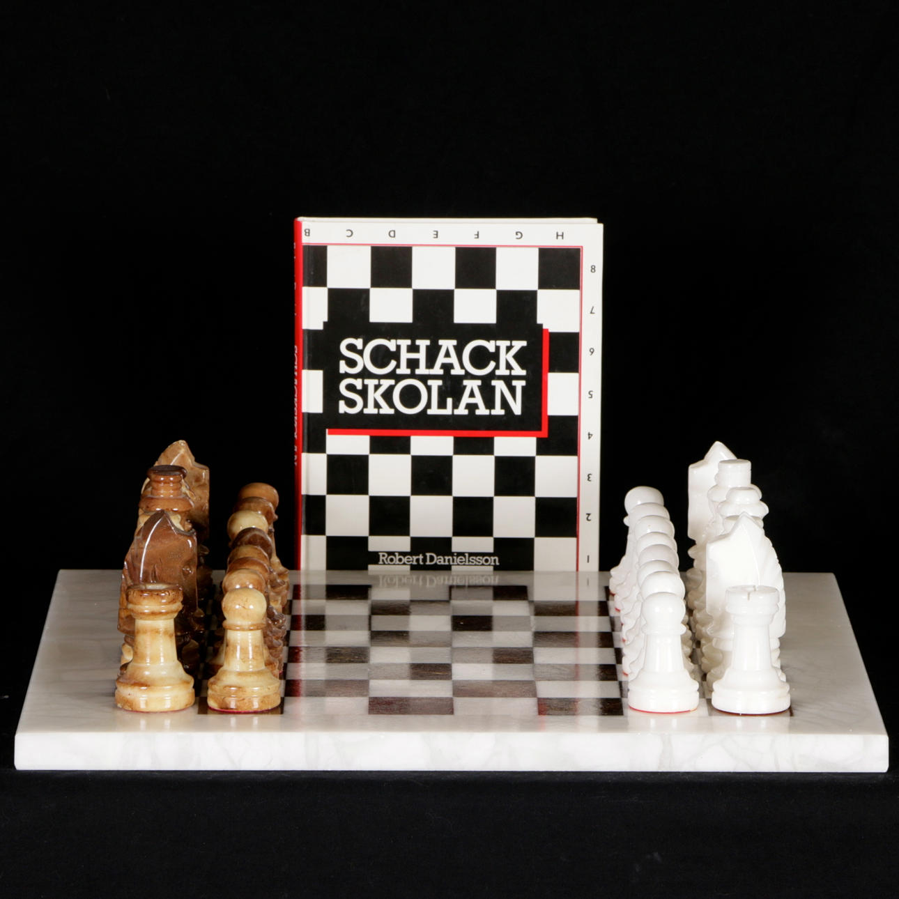 SCHACKSPEL, sten, 1900-talets andra hälft.