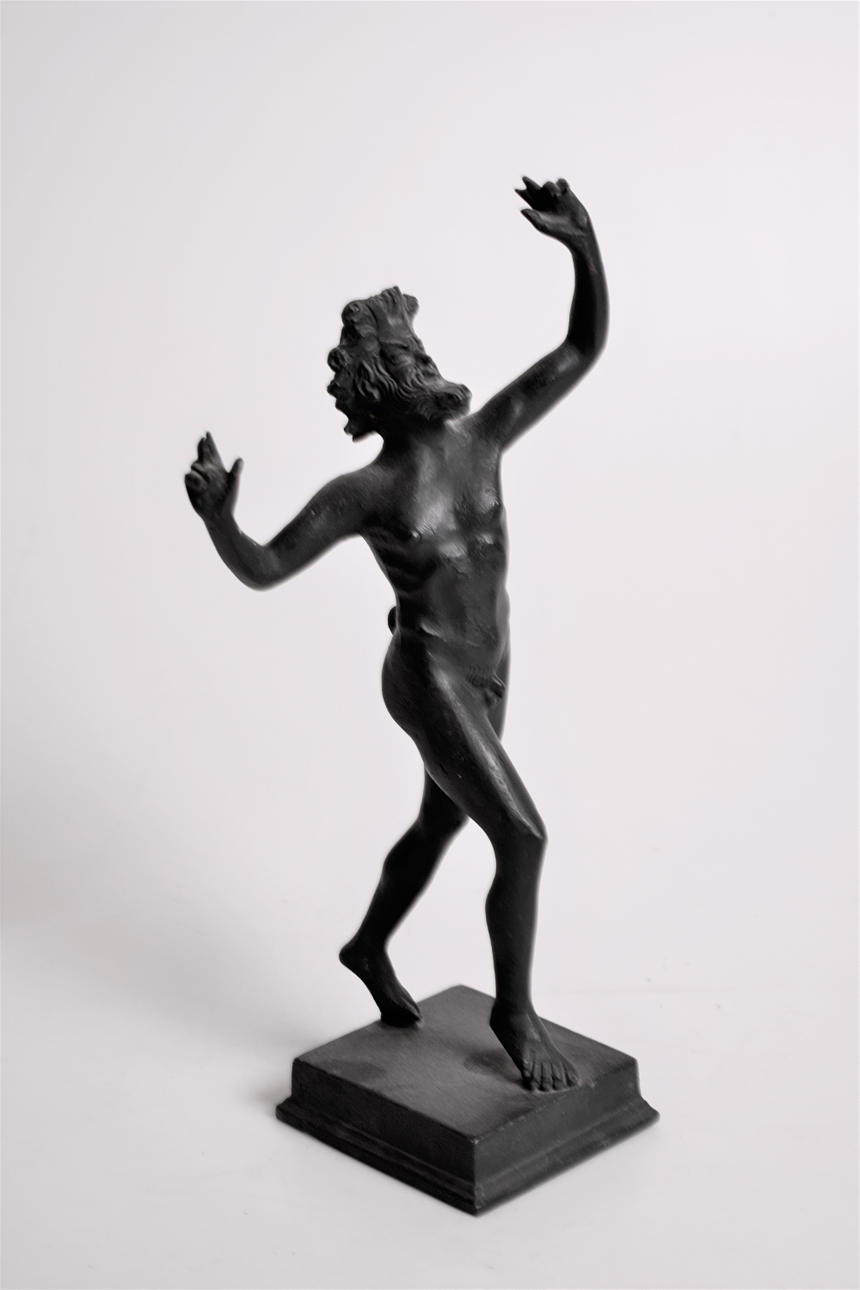 SKULPTUR satyr bronze.
