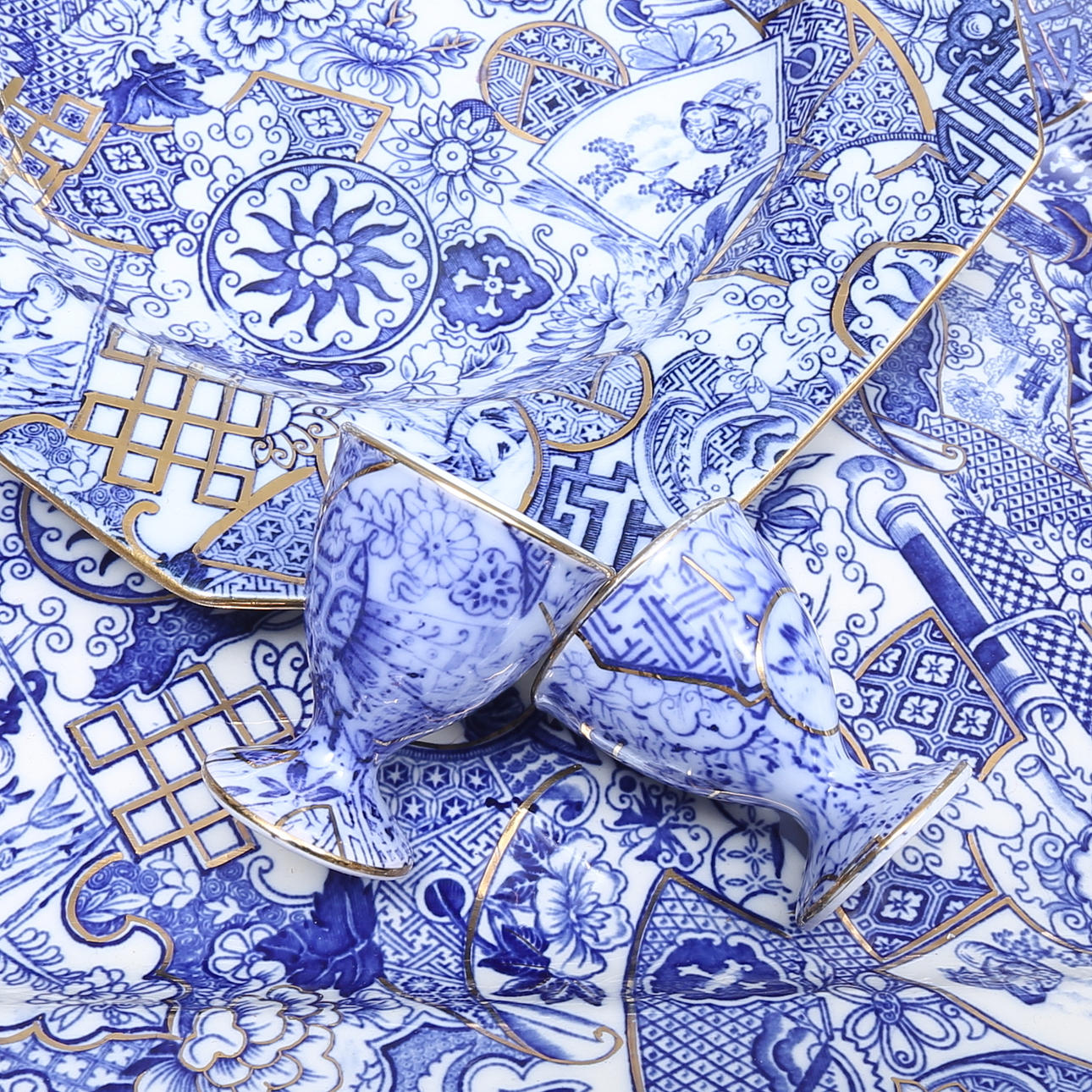 YUKO✽Gustavsberg ✽Oresund 18cm プレート3枚 ✽Gustavsberg