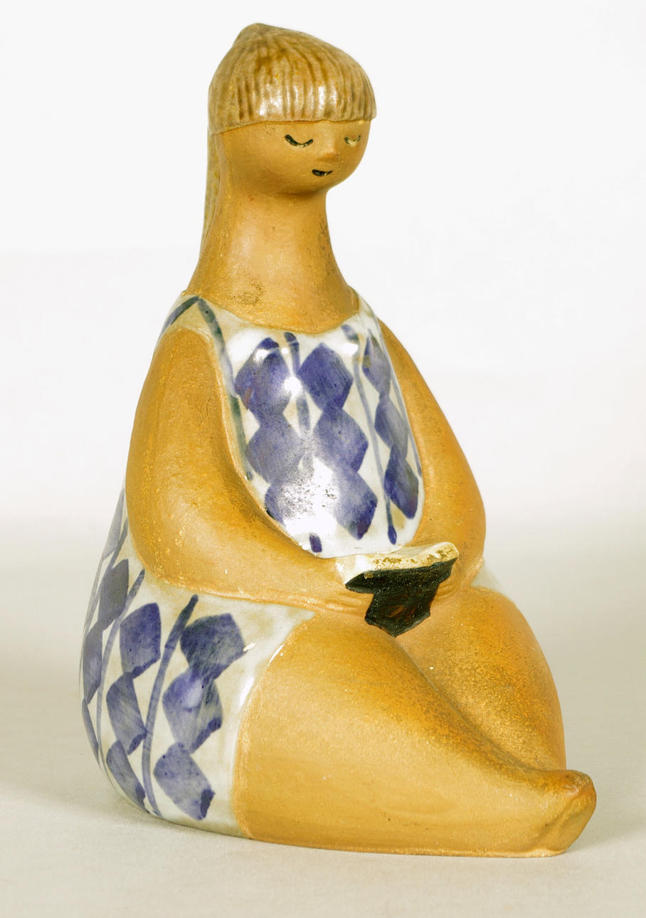 KERAMIKFIGUR, "Amalia", Lisa Larsson.