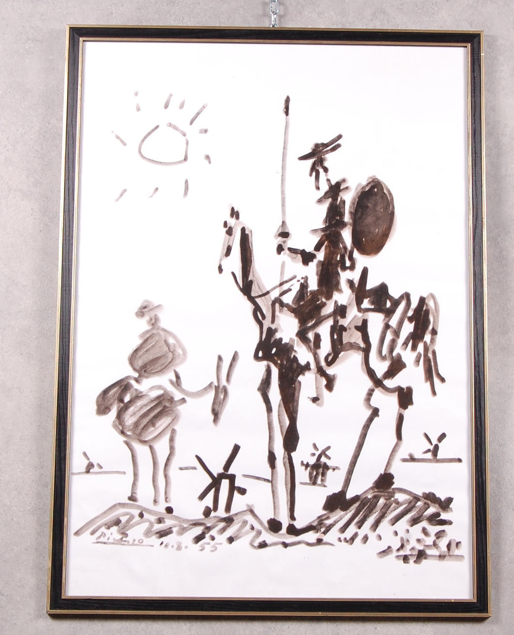 PABLO PICASSO. offsettryck efter.