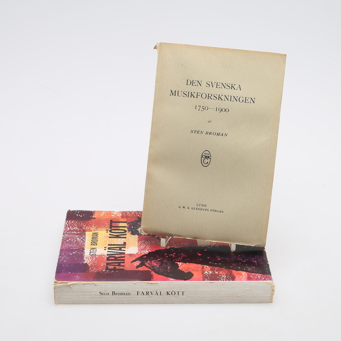 TWO WORKS BY THE LUNDA LEGEND STEN BROMAN.