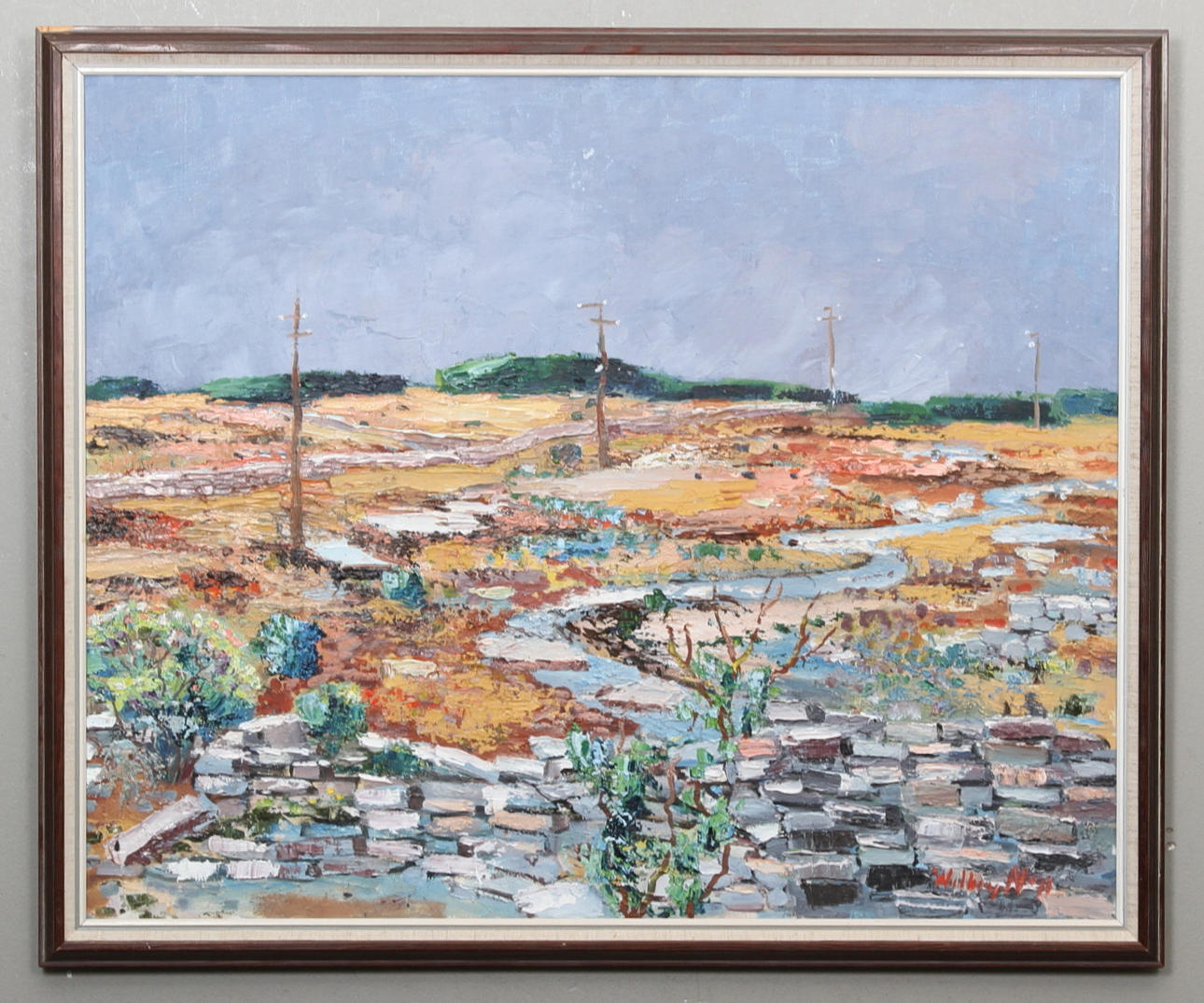 WALBORG NORMAN. Alvarsmark, Öland.