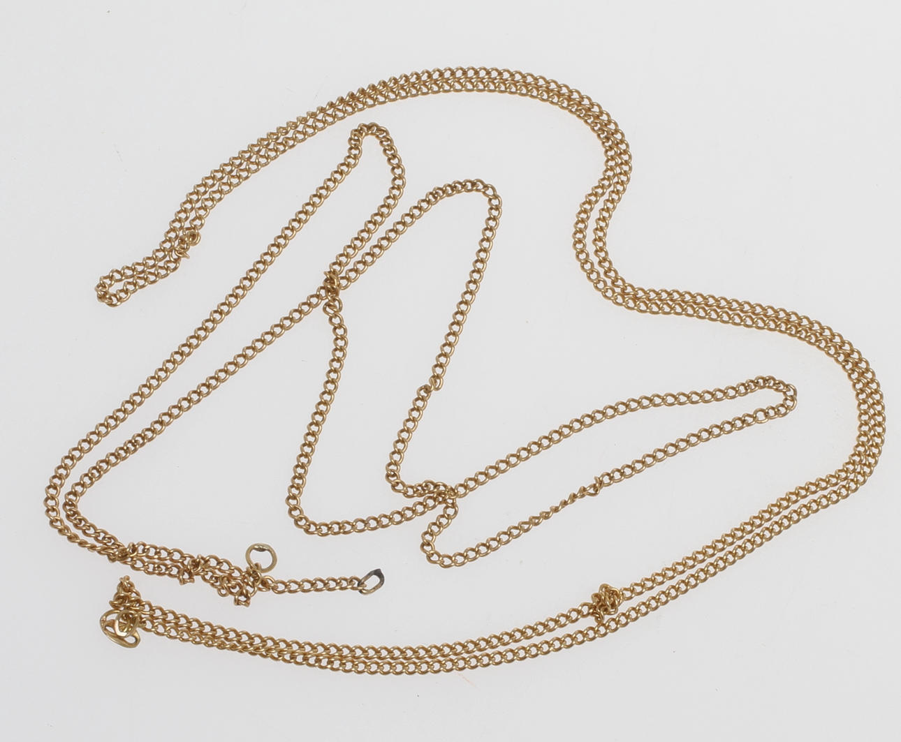 KEDJOR, 14k guld. Tot vikt 9,9 gram.