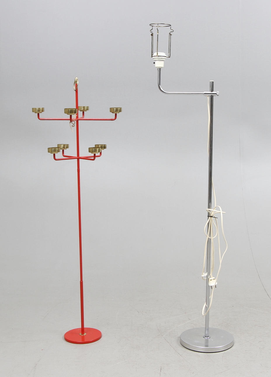 GOLV/TAKLYKTA, "Ofir Octav", Atelje lyktan samt GOLVLAMPA, Bergboms.