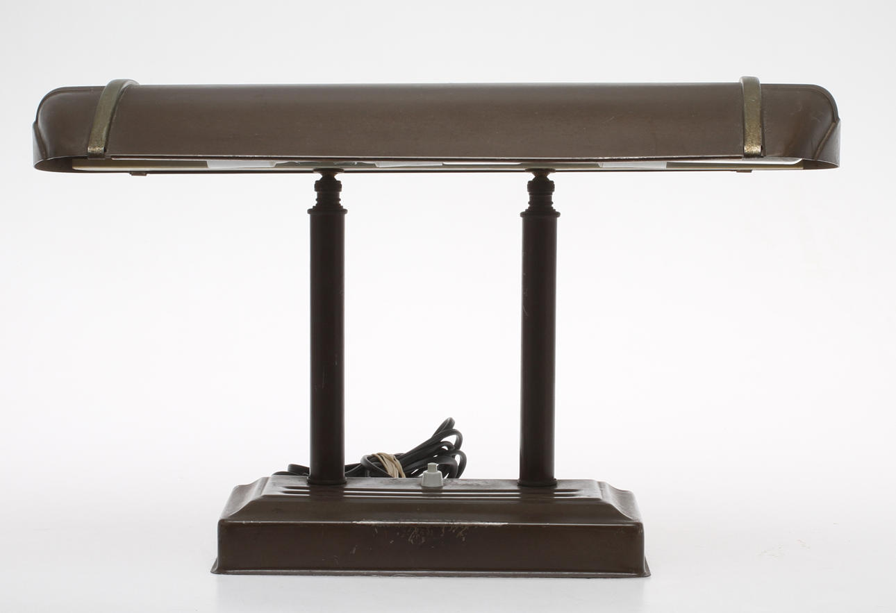 SKRIVBORDSLAMPA, USA, 1900-talets första hälft.