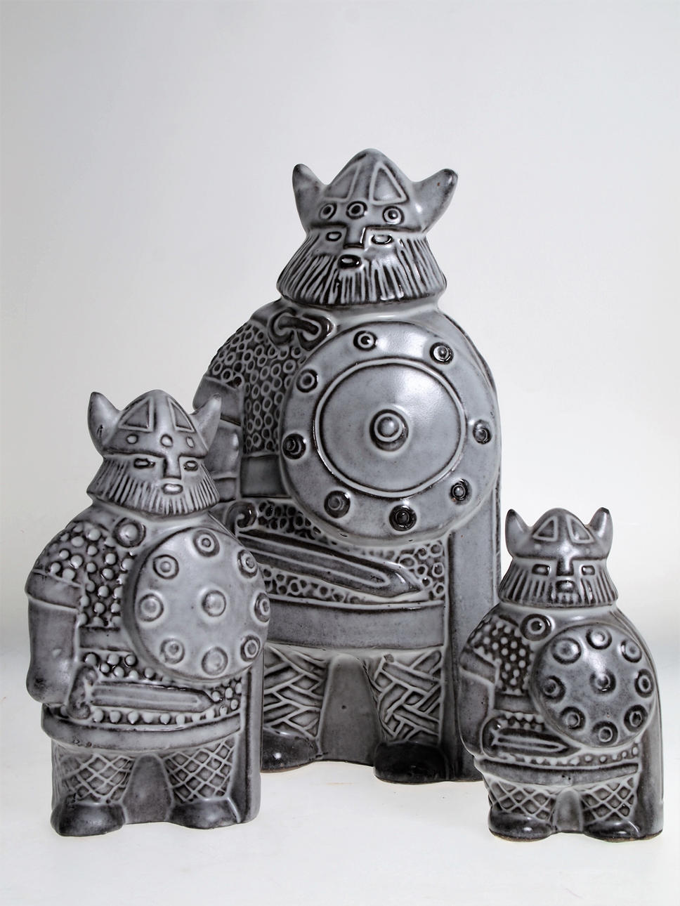 北欧 Upsala Ekeby ウプサラエクビー バイキング S アンティーク