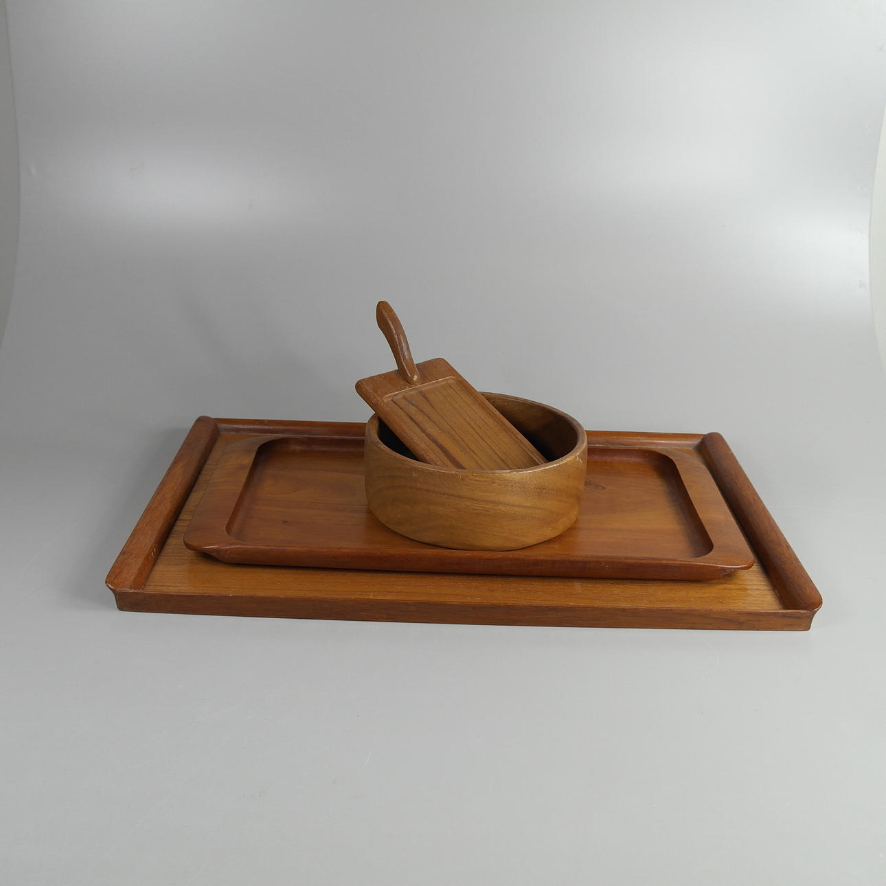 PARTI TEAK, Ostbricka, Skål, Bricka.