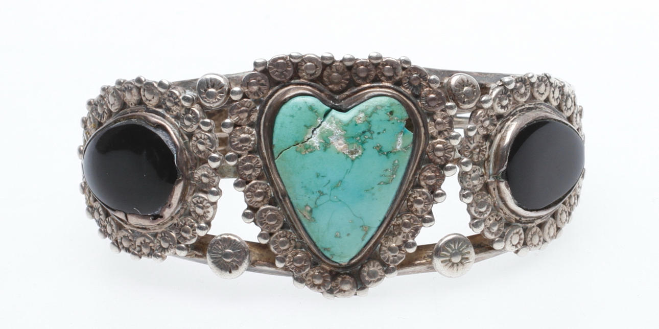 Armband, silver, Orientaliskt, 1800/1900 tal.