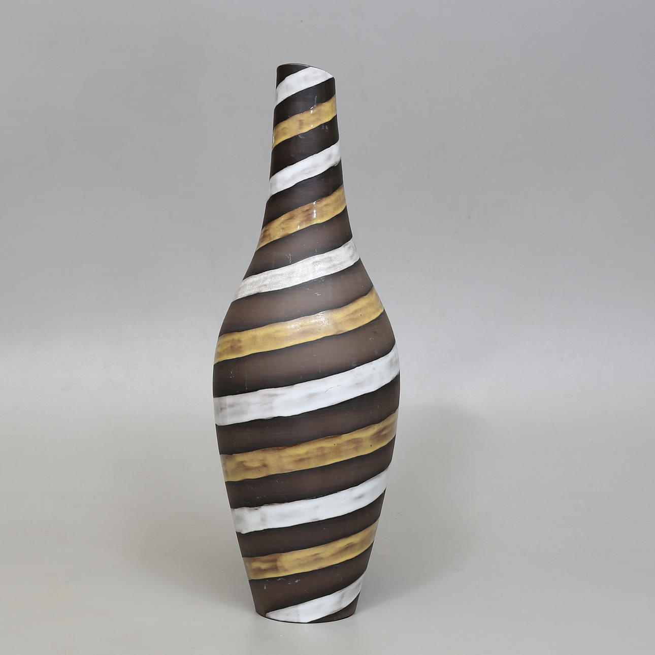 VASE, Steinzeug, "Spirale", Ingrid Atterberg, Upsala Ekeby.
