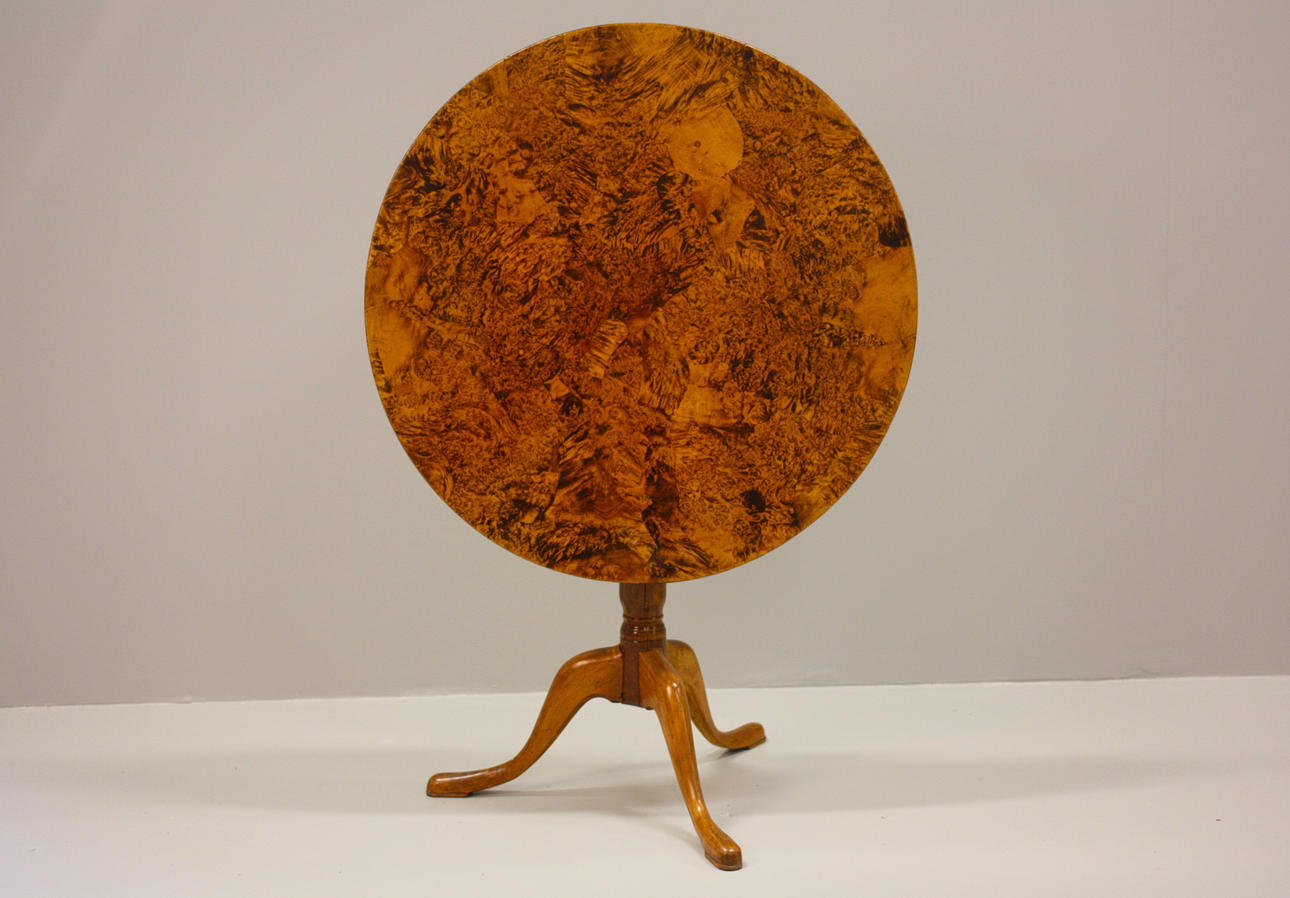 FÄLLTABLE, leppä, Anders Jacob Rosendahl 1762-1836.