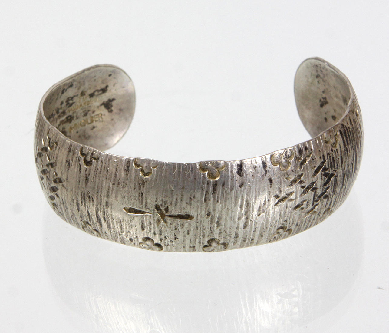 ANTIQUE SILVER BRACELETS, HANDMADE.