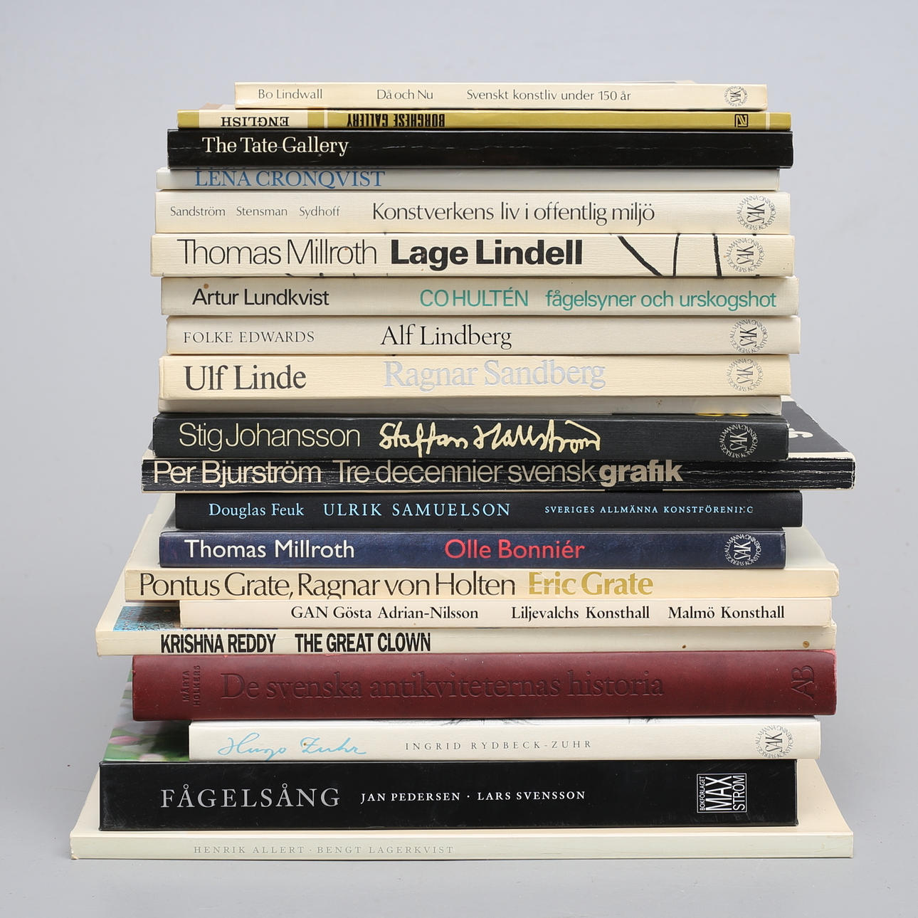 LIBROS sobre arte, etc., 21 uds.