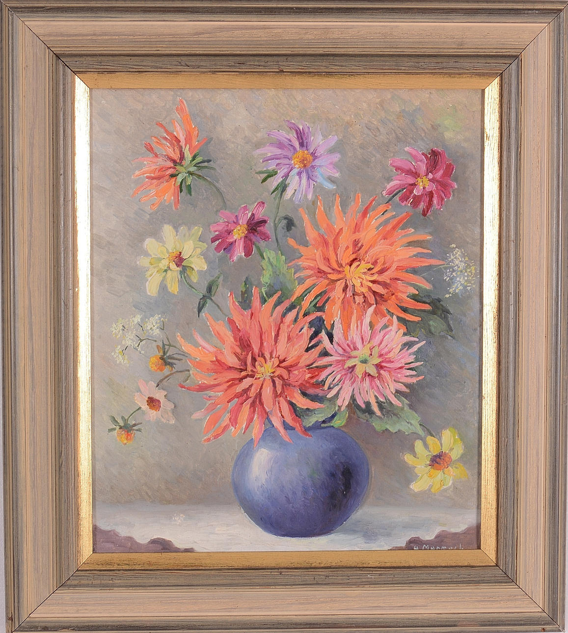 OIDENTIFIERAD KONSTNÄR. Olja på duk.