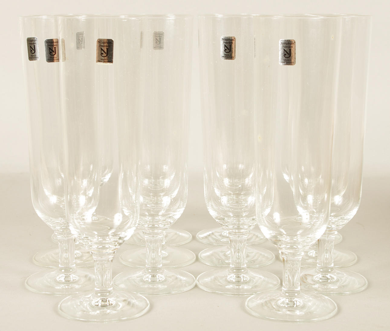 ÖLGLAS, 14 stycken, Nils Johan.