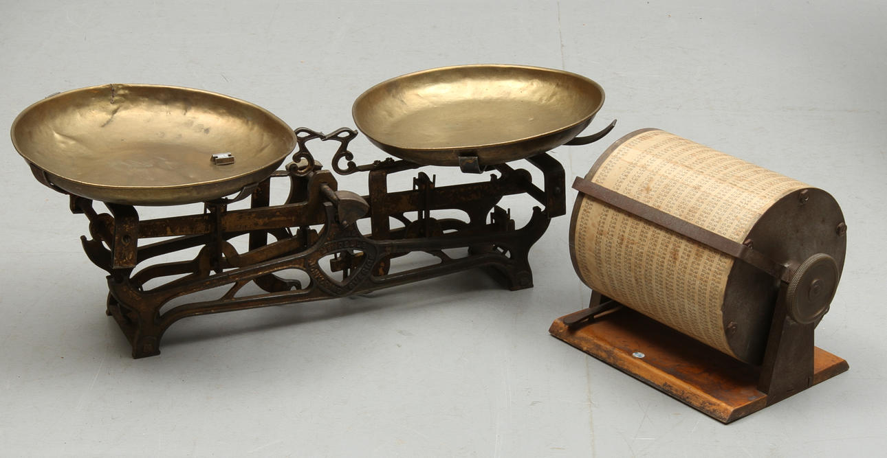 DETALJVÅG, Lindells Jönköping, RÄKNESNURRA, 1900-talets första del.