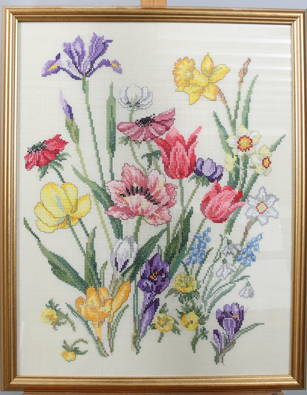 TAVLA, broderad, Clara Waever/Eva Rosenstand.