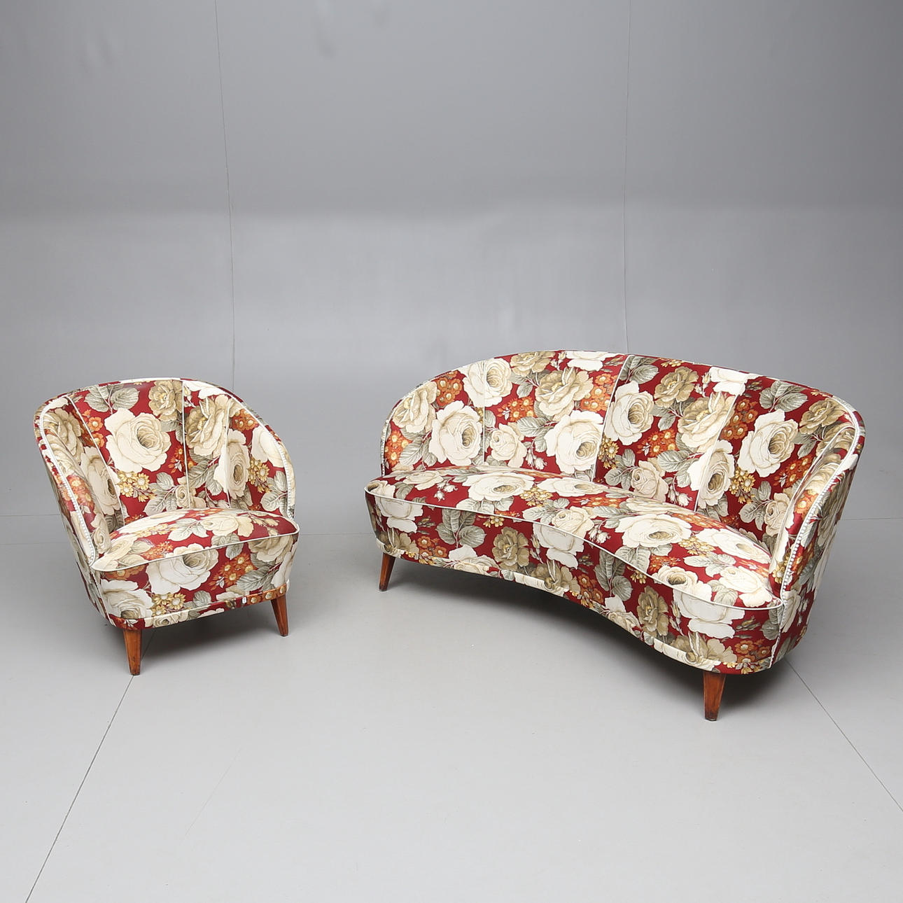 SOFÁ, así como SILLÓN, 1940-50s.