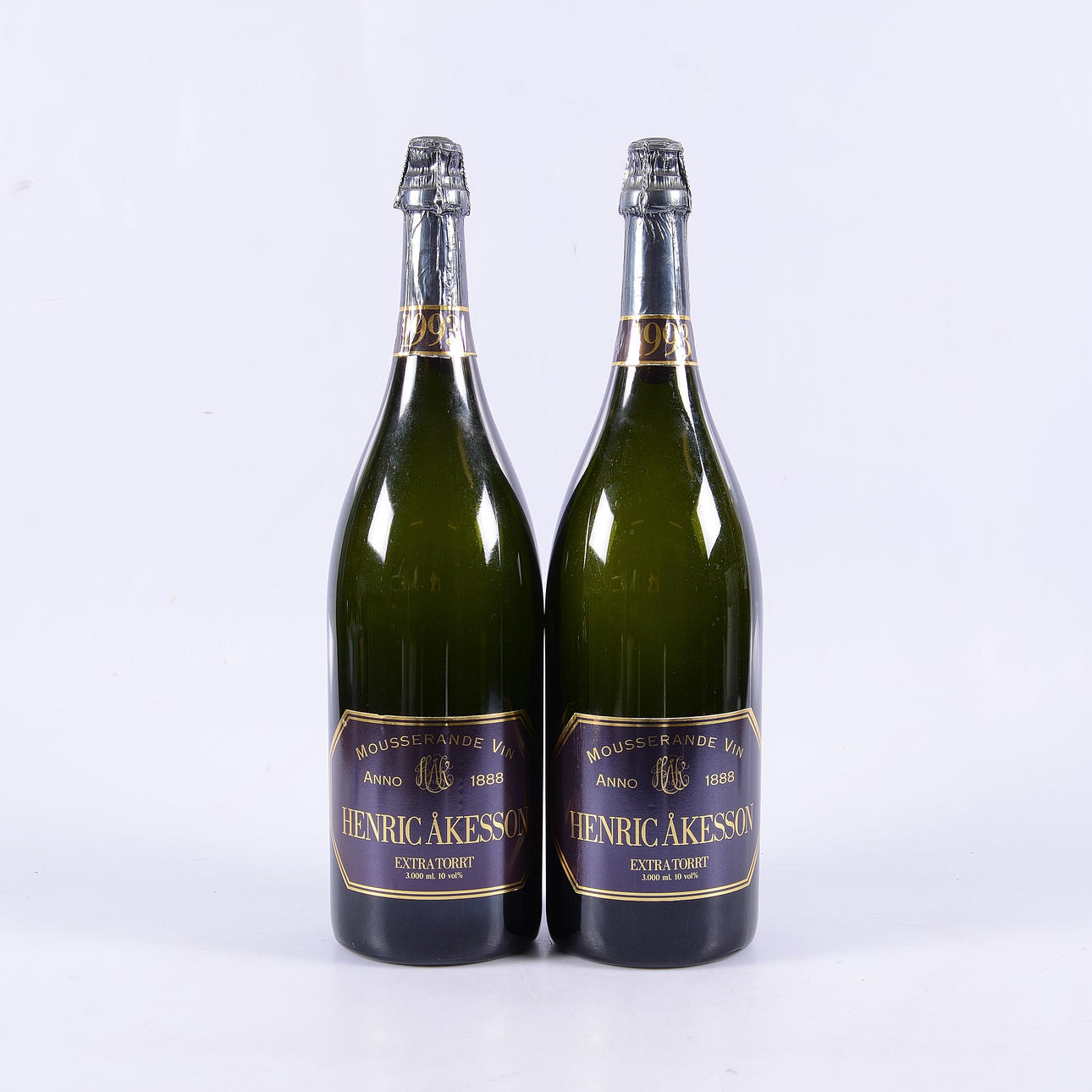 SIGN BOTTLES, 2 pieces, Henric Åkesson.