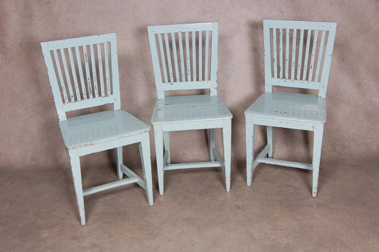 STOLAR, 3 st, Leksand, 1800-talets första hälft.