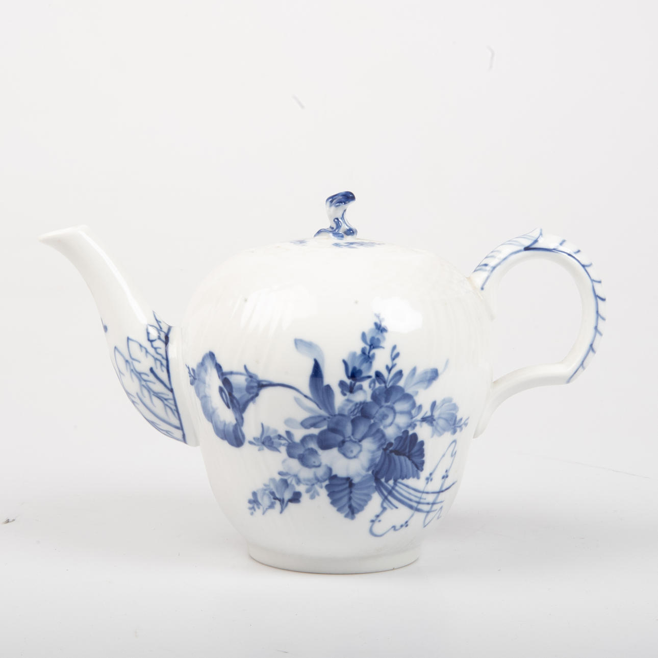 TEAPOT, "Blue Flower", Royal Copenhagen.