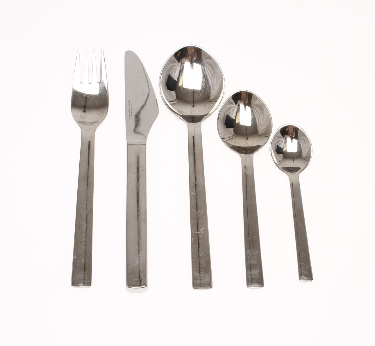 BESTICK, 40 delar, rostfritt stål, Georg Jensen, "New York".