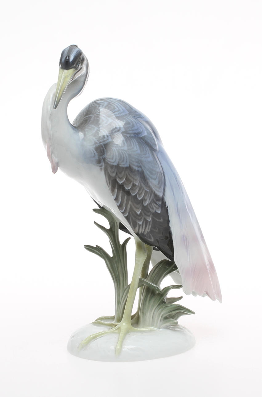 FIGURIN, porslin, häger, M H Fritz, Rosenthal, 1900-talets andra hälft.