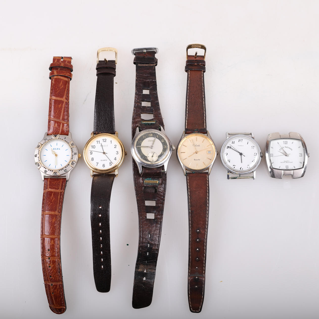 RELOJ PULSERA, Lote de 6 piezas.