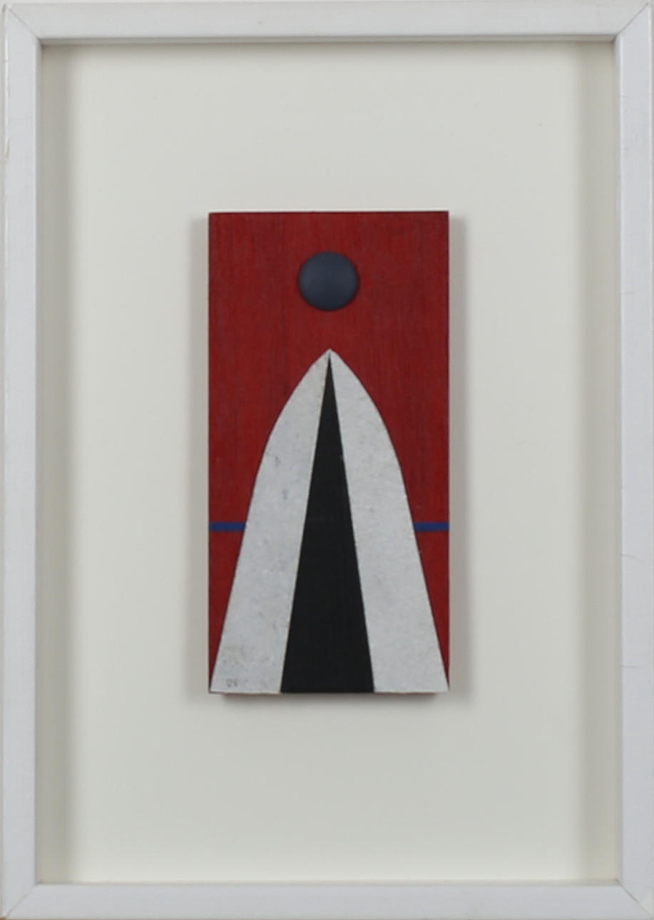 UNO SVENSSON. Komposition. Blandteknik. Signerad U S.