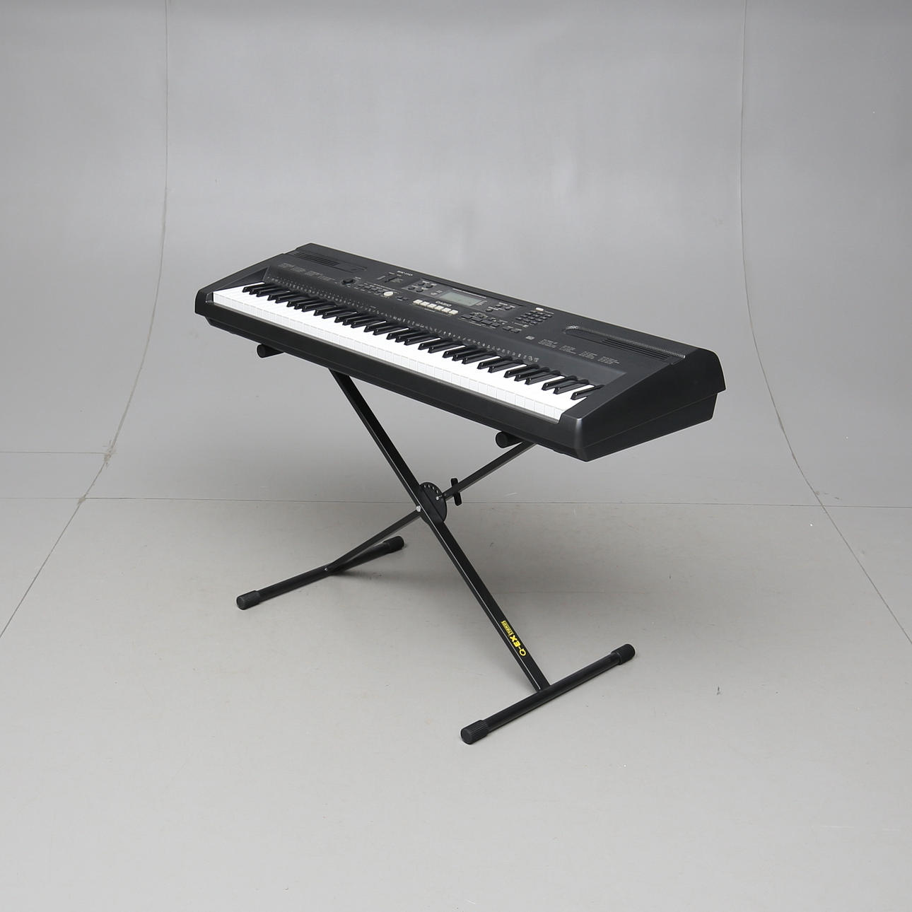 KEYBOARD, Casio WK-110, with leg stand.