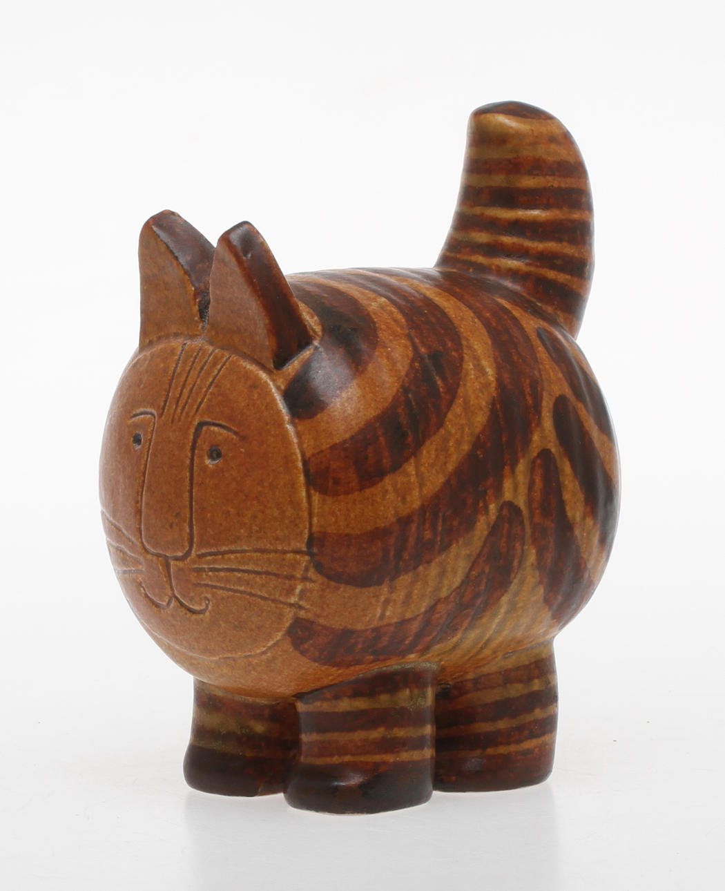 FIGURIN, stengods, Katt ur serien Jura, Lisa Larson, Gustavsberg.